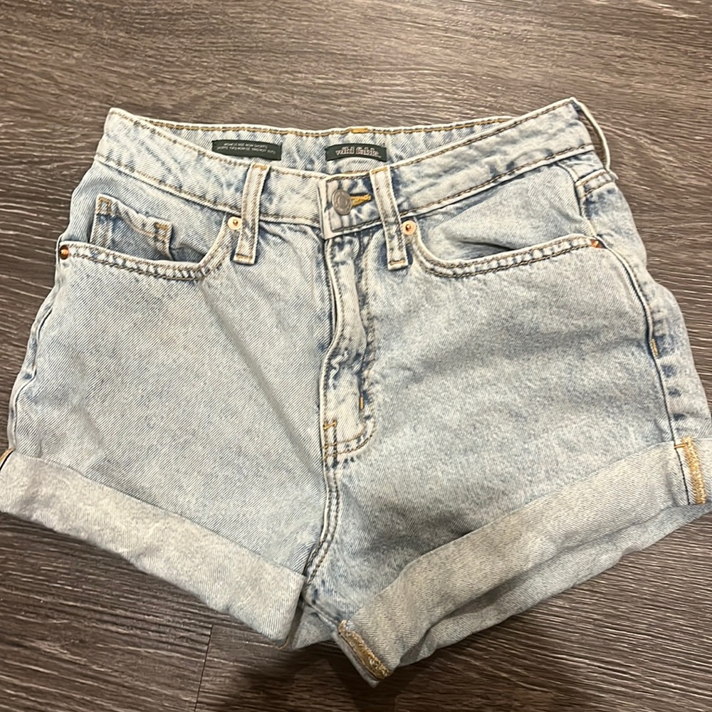 Wild Fable highest rise mom shorts